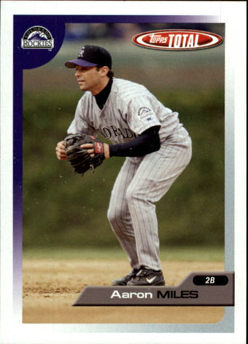 B1609- 2005 Topps Total BB Cards 282-554 +Rookies -You Pick- 15+ FREE US SHIP - Picture 306 of 439