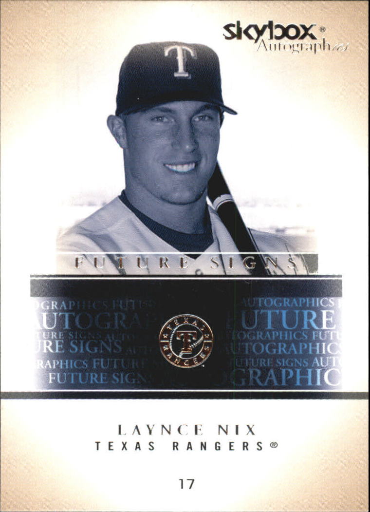 2005 SkyBox Autographics Future Signs Baseball YOU PICK - Picture 20 of 33