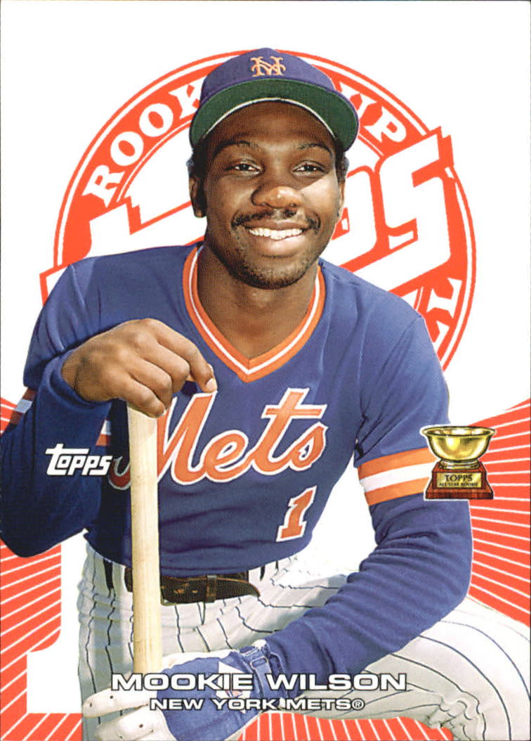 Mookie Wilson 1983 Fleer #560 New York Mets Baseball Card