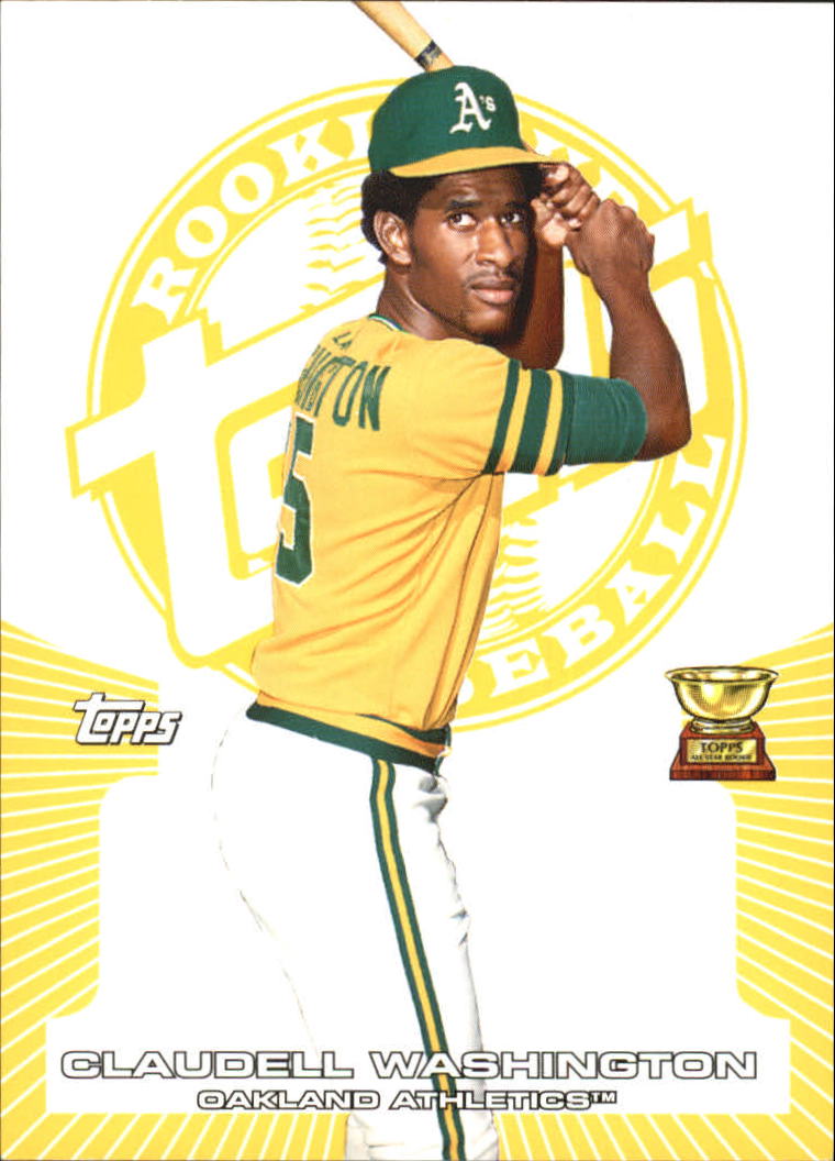 2005 Topps Rookie Cup Yellow #33 Claudell Washington