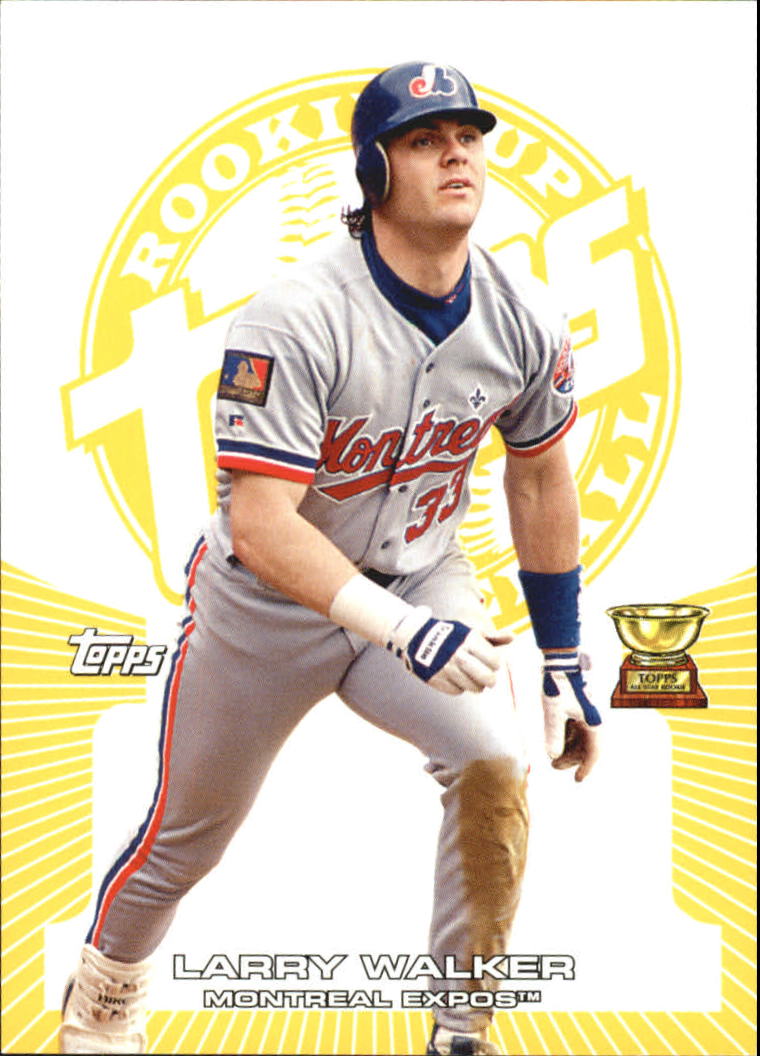 2005 Topps Rookie Cup Yellow #74 Larry Walker