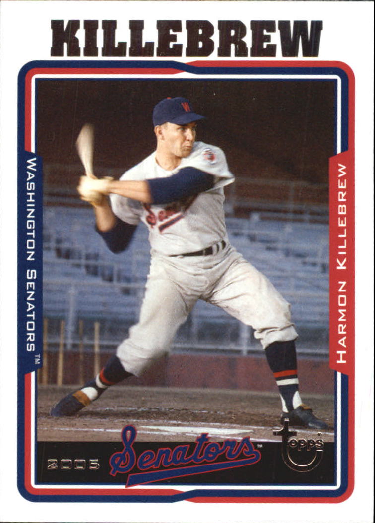 Harmon Killebrew cards (1989-2024) Twins Senators - Picture 18 of 66