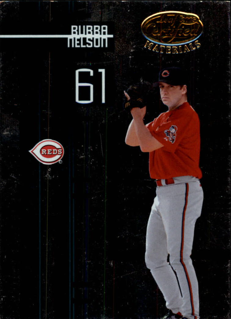 2005 Leaf Certified Materials #155 Bubba Nelson