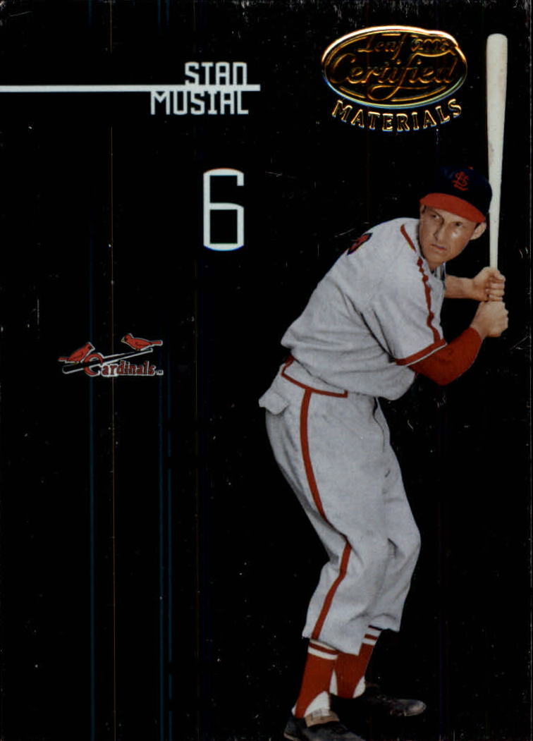 2005 Leaf Certified Materials #197 Stan Musial LGD