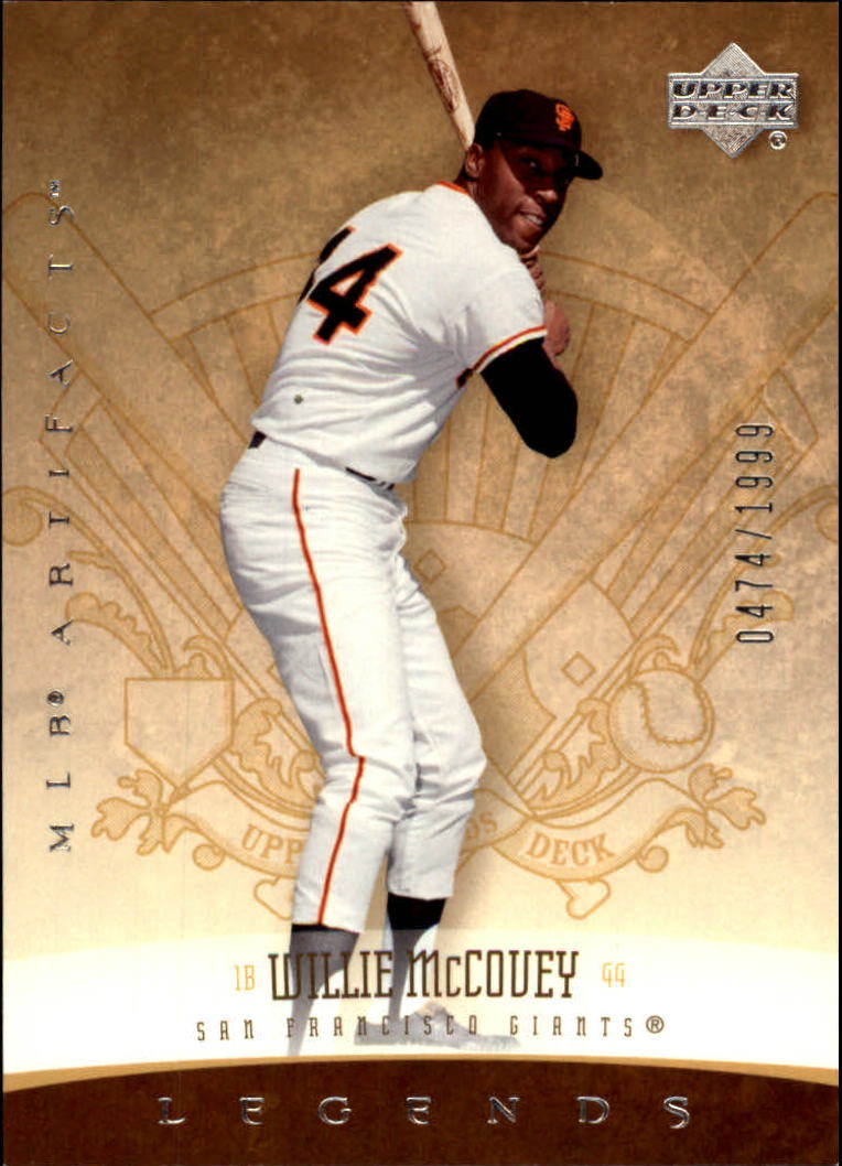 2005 Artifacts #198 Willie McCovey LGD