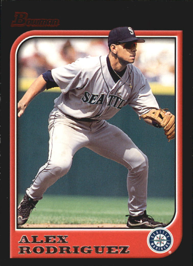 2005 Bowman Baseball "Alex Rodriguez Throwback" Insert Cards - Picture 8 of 9