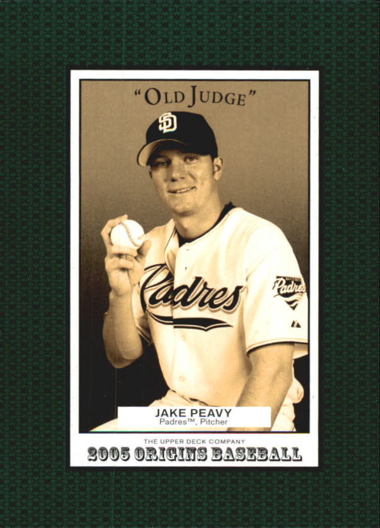 2005 Upper Deck Origins Old Judge “Main Set” Cards