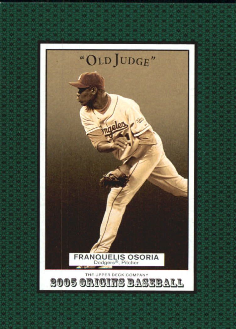 2005 Origins Old Judge #226 Franquelis Osoria YS RC