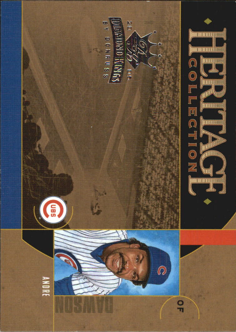2005 Diamond Kings Heritage Collection #HC1 Andre Dawson