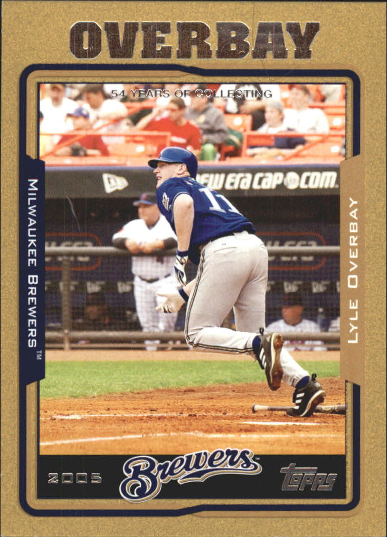 2005 Topps Gold #4 Lyle Overbay