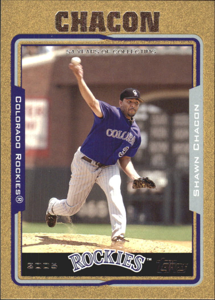 2005 Topps Gold #159 Shawn Chacon