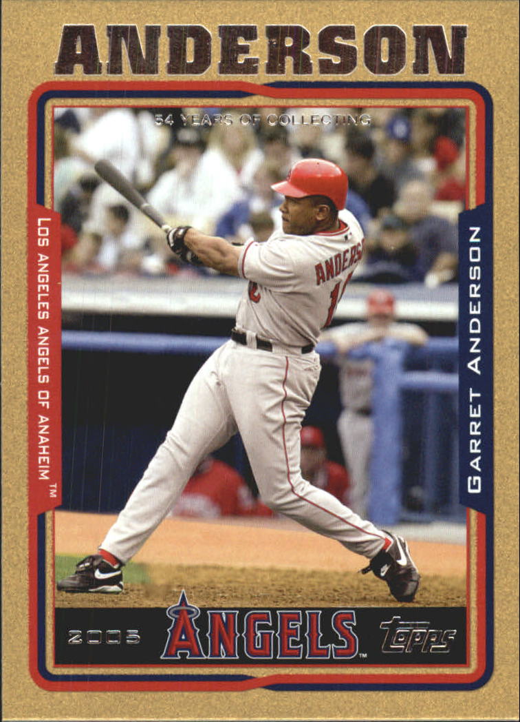 2005 Topps Gold #369 Garret Anderson