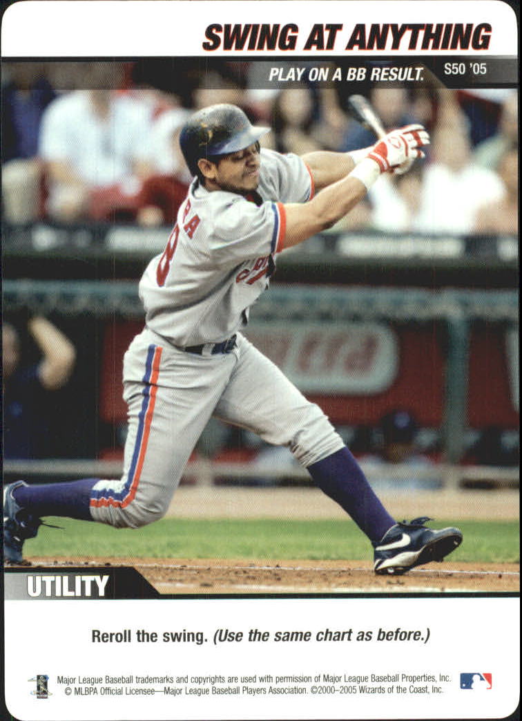 2005 MLB Showdown Strategy #S50 Swing at Anything/O.Cabrera
