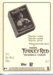 2005 Topps Turkey Red #10B S.Sosa w/o Name SP back image