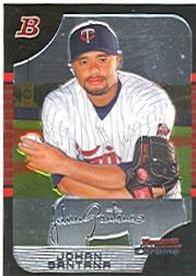 2003 Topps Baseball Card #384 Johan Santana