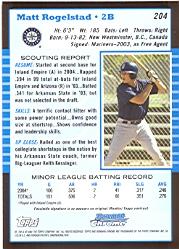 2005 Bowman Chrome Baseball Card Pick (Base) 103-330 - Picture 183 of 418
