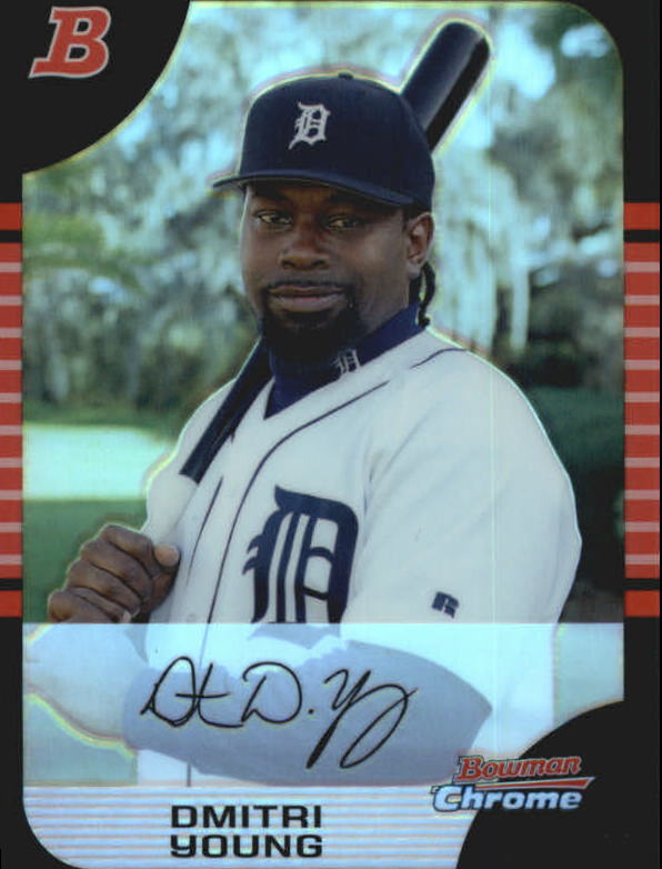 2005 Bowman Chrome Refractors #4 Dmitri Young