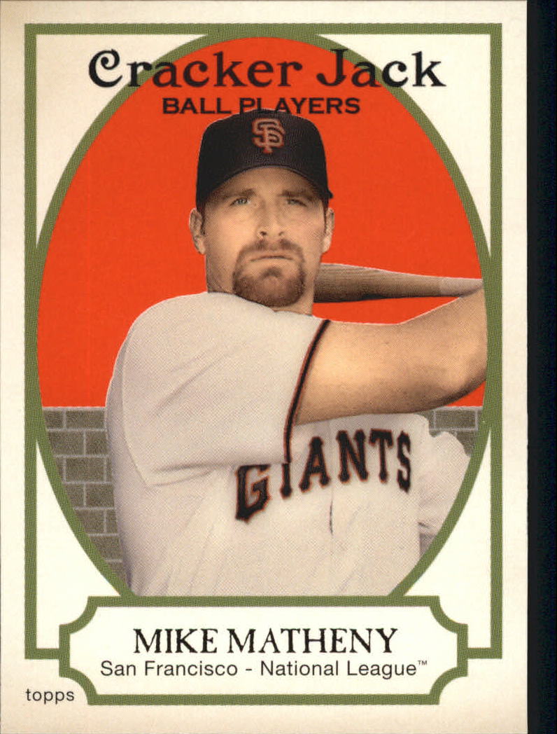 2005 Topps Cracker Jack #228A Mike Matheny Giants