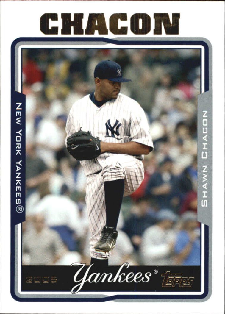 2005 Topps Update #41 Shawn Chacon