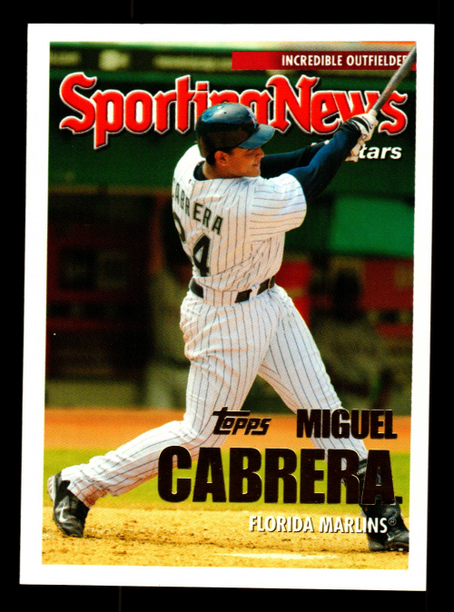 2004 Topps Finest #FR-MC Miguel Cabrera Game Used Bat Relic - The Baseball  Card King, Inc.