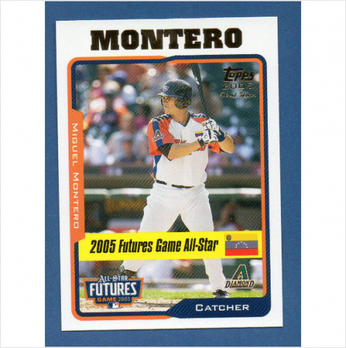 2005 Topps Update #208 Miguel Montero FUT RC
