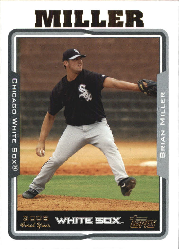 2005 Topps Update #228 Brian Miller FY RC