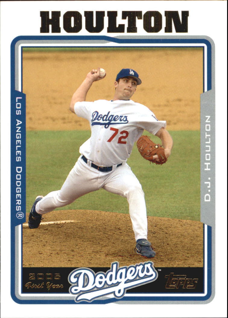 2005 Topps Update #230 D.J. Houlton FY RC