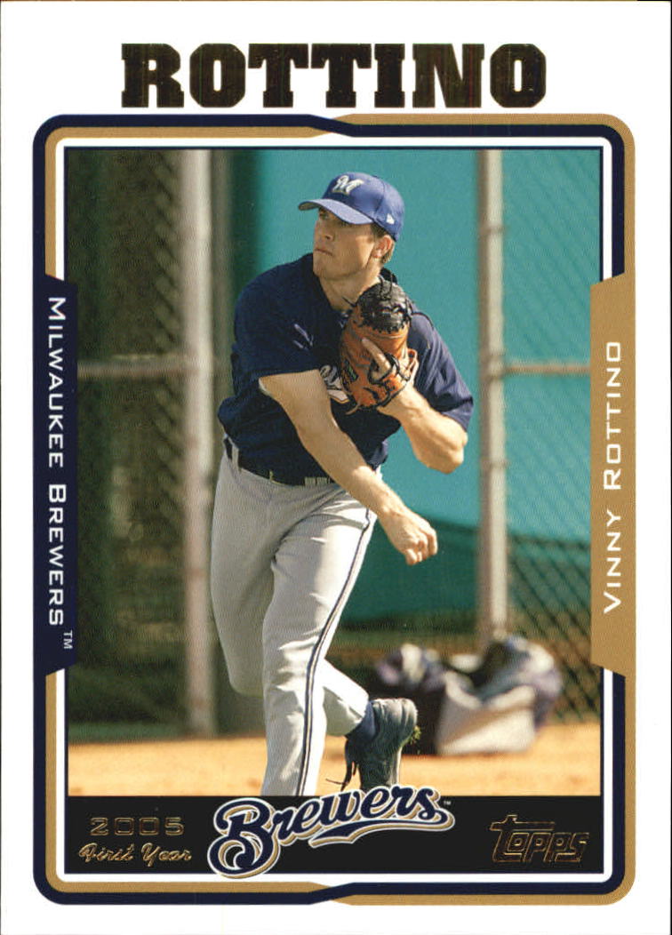 2005 Topps Update #285 Vinny Rottino FY RC