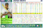 2005 Topps Update Gold #25 Adrian Beltre back image