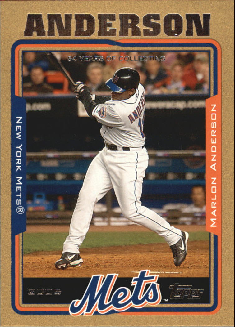 2005 Topps Update Gold #27 Marlon Anderson