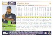 2005 Topps Update Gold #45 Carlos Lee back image