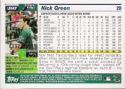 2005 Topps Update Gold #47 Nick Green back image