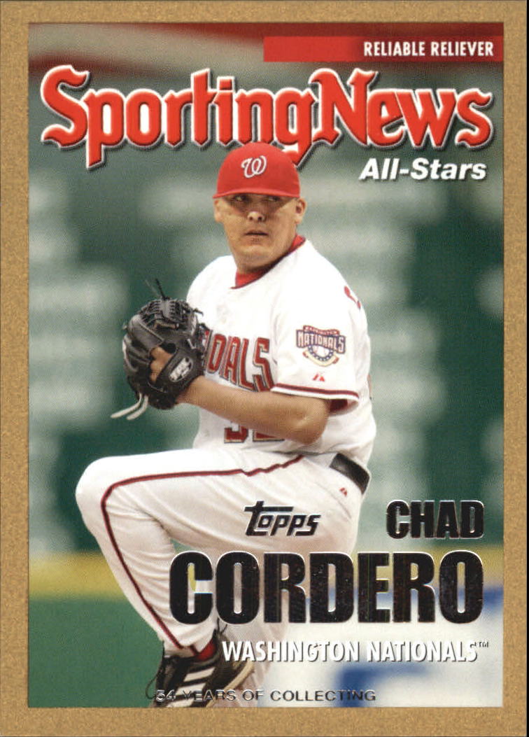 2005 Topps Update Gold #165 Chad Cordero AS