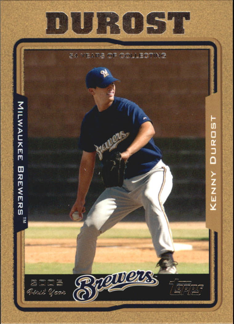 2005 Topps Update Gold #291 Kenny Durost FY