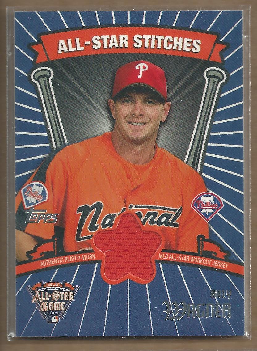 2005 Topps Update All-Star Stitches #BW Billy Wagner C
