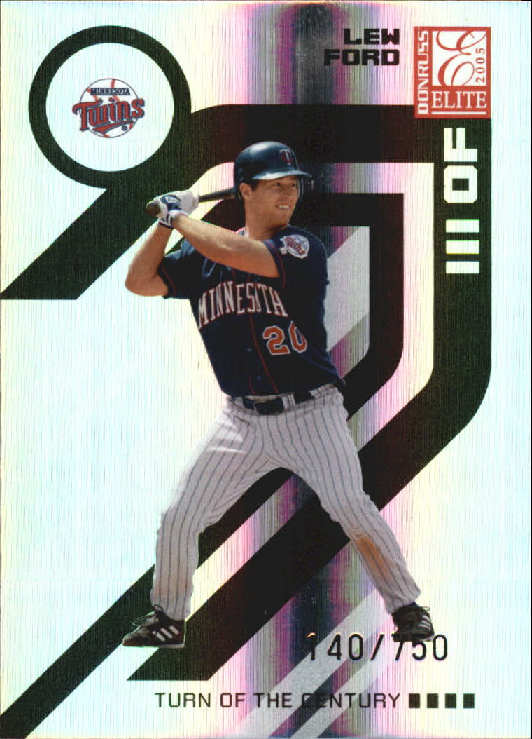 2005 Donruss Elite Turn of the Century #89 Lew Ford