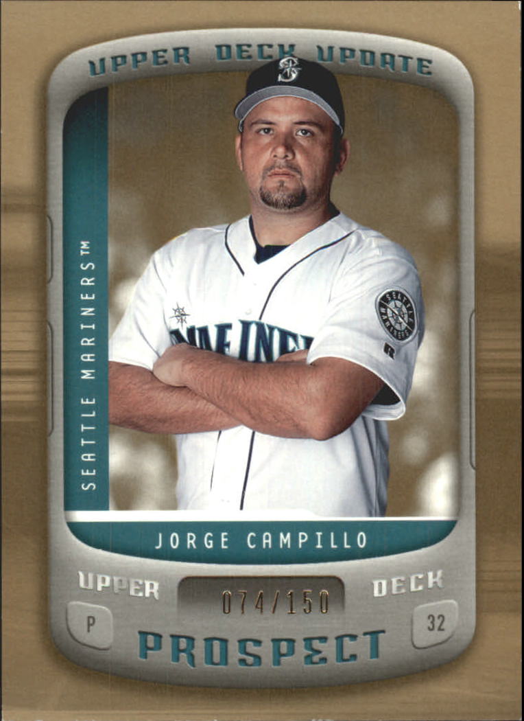 2005 Upper Deck Update Gold #133 Jorge Campillo PR