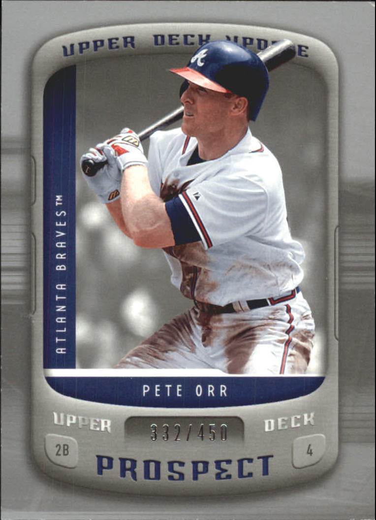 2005 Upper Deck Update Silver #153 Pete Orr PR