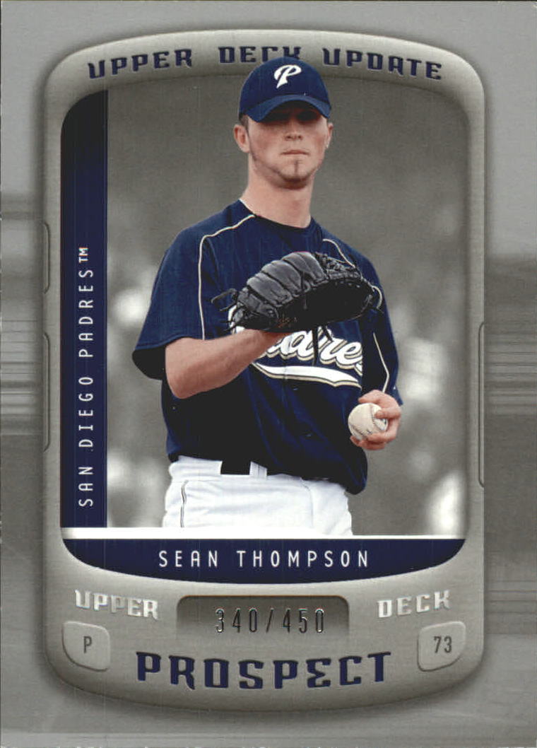 2005 Upper Deck Update Silver #162 Sean Thompson PR