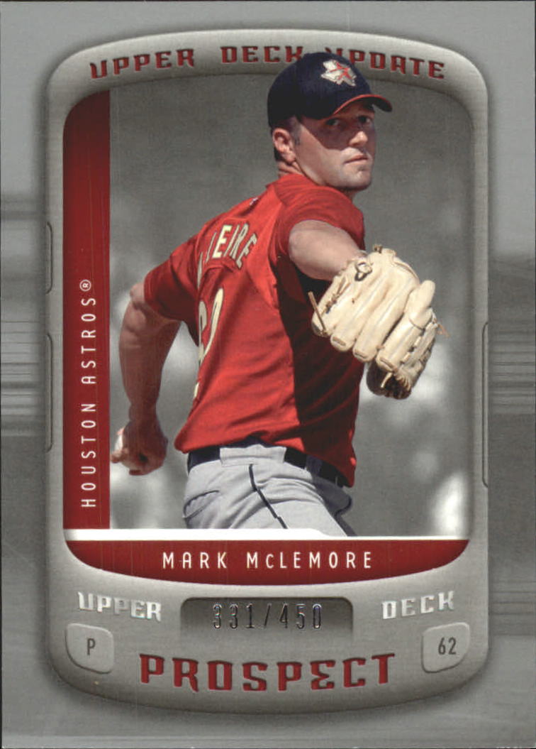 2005 Upper Deck Update Silver #176 Mark McLemore PR