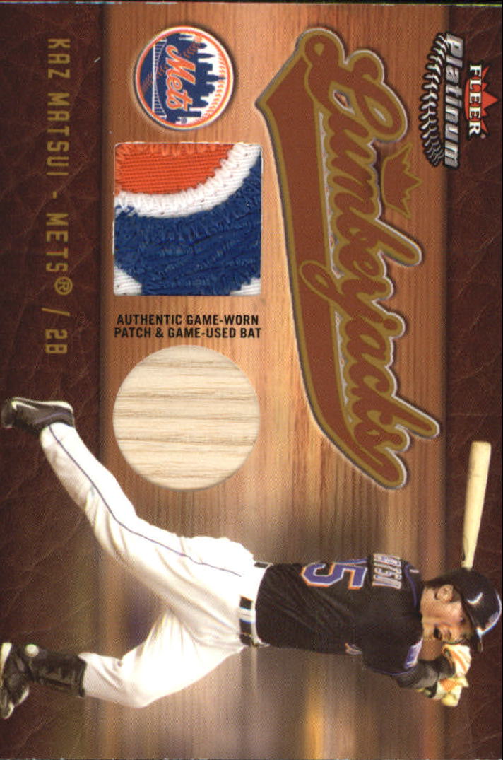 Kazuo Matsui NY Mets Patch