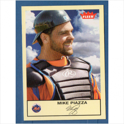 2005 Fleer Tradition #46 Mike Piazza