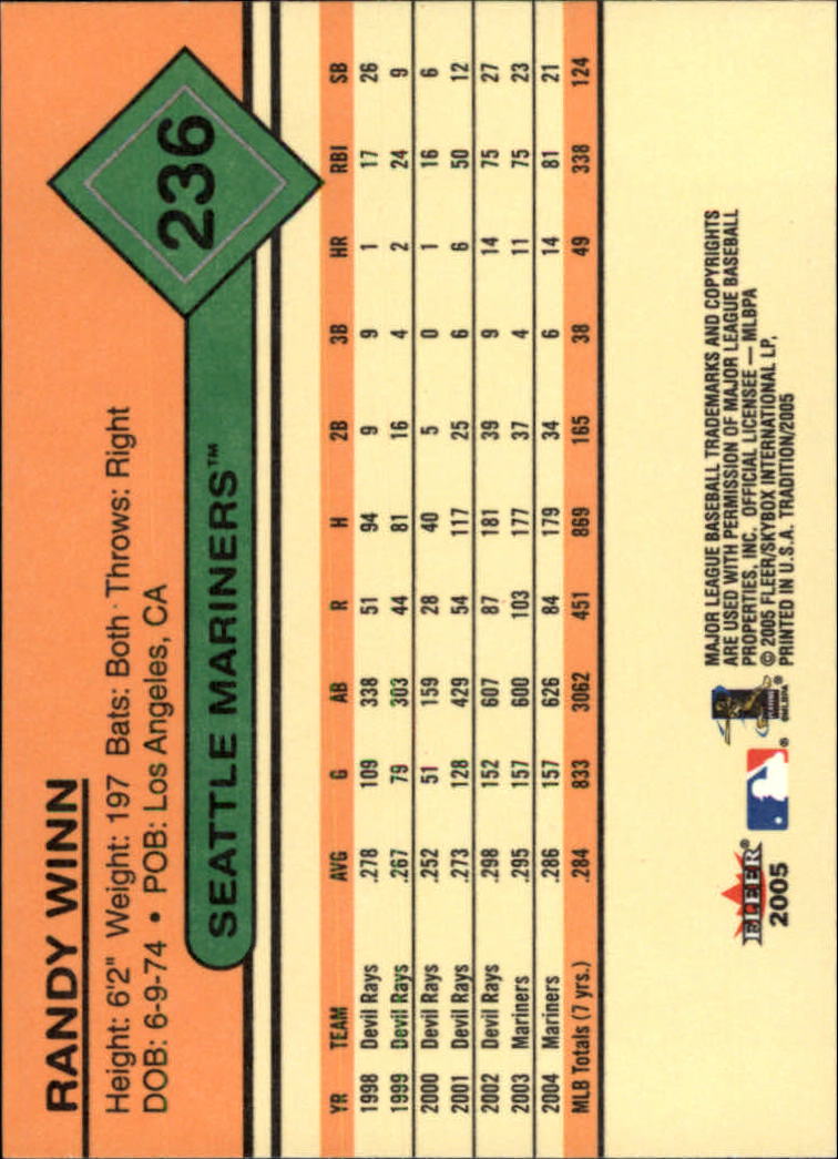 A6732- 2005 Fleer Tradition BB #s 1-250 +Rookies -You Pick- 15+ FREE US SHIP - Picture 407 of 435