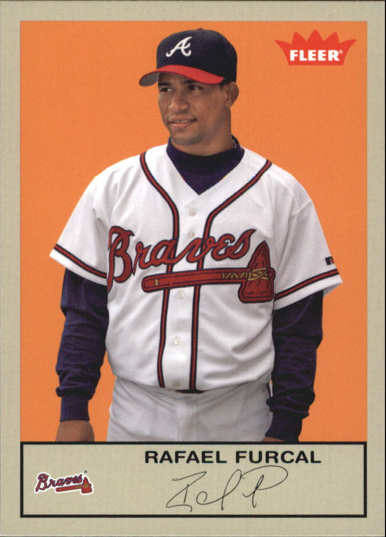 2005 Fleer Tradition Gray Backs #287 Rafael Furcal