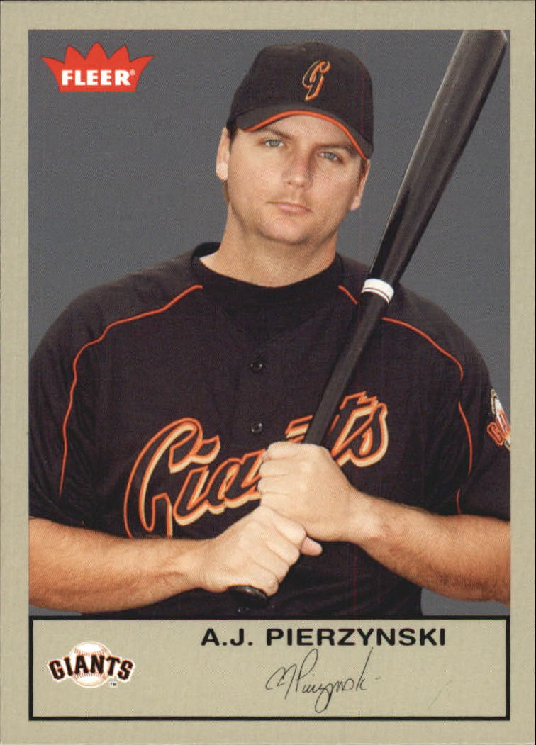 2005 Fleer Tradition Gray Backs #290 A.J. Pierzynski