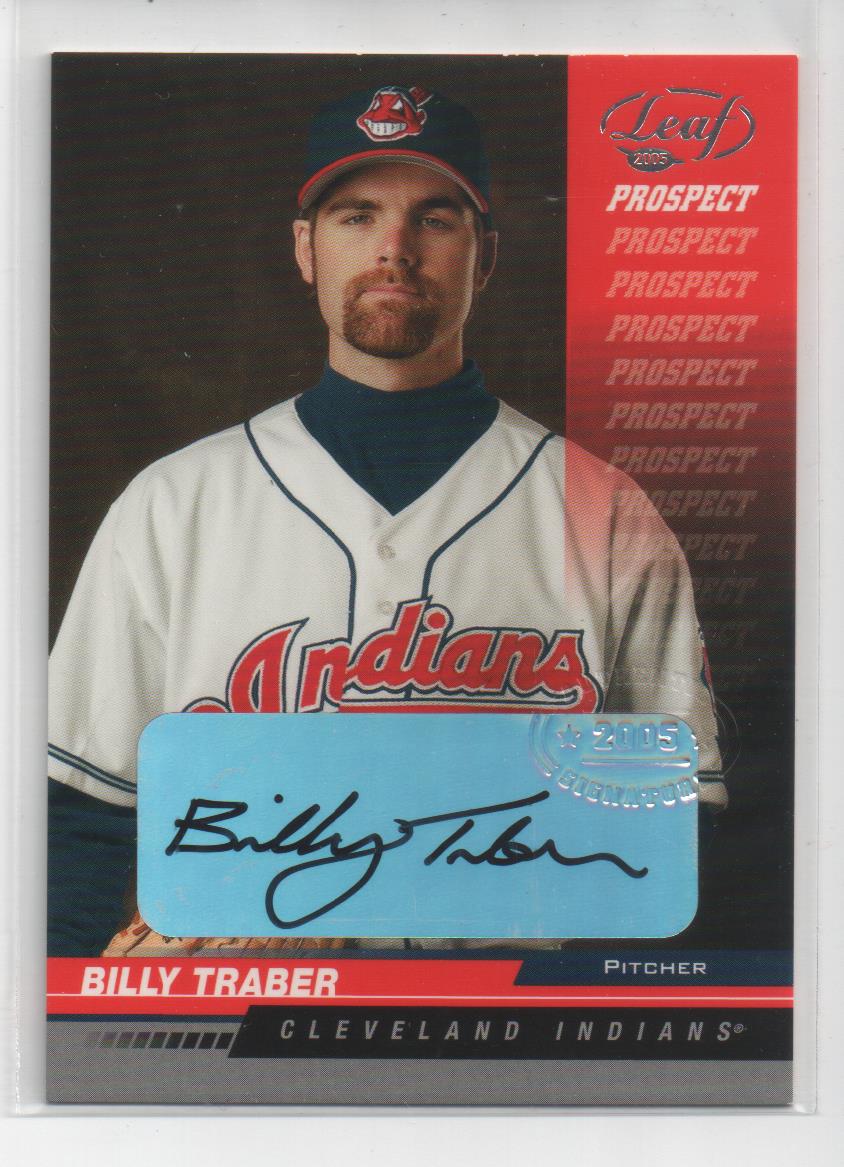 2005 Leaf Autographs #207 Billy Traber PROS
