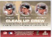 2005 Leaf Baseball "Clean Up Crew" Insert Cards - Picture 9 of 9