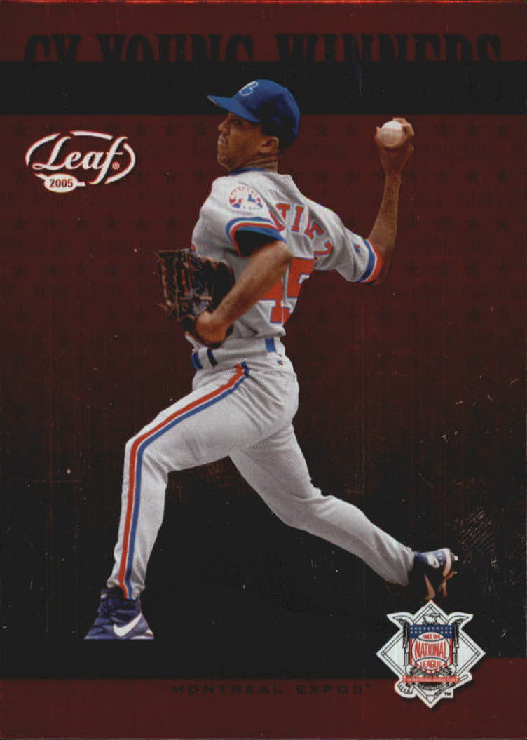 Foglia Baseball 2005 "Cy Young Winners" Inserto Carte - Foto 12 di 13