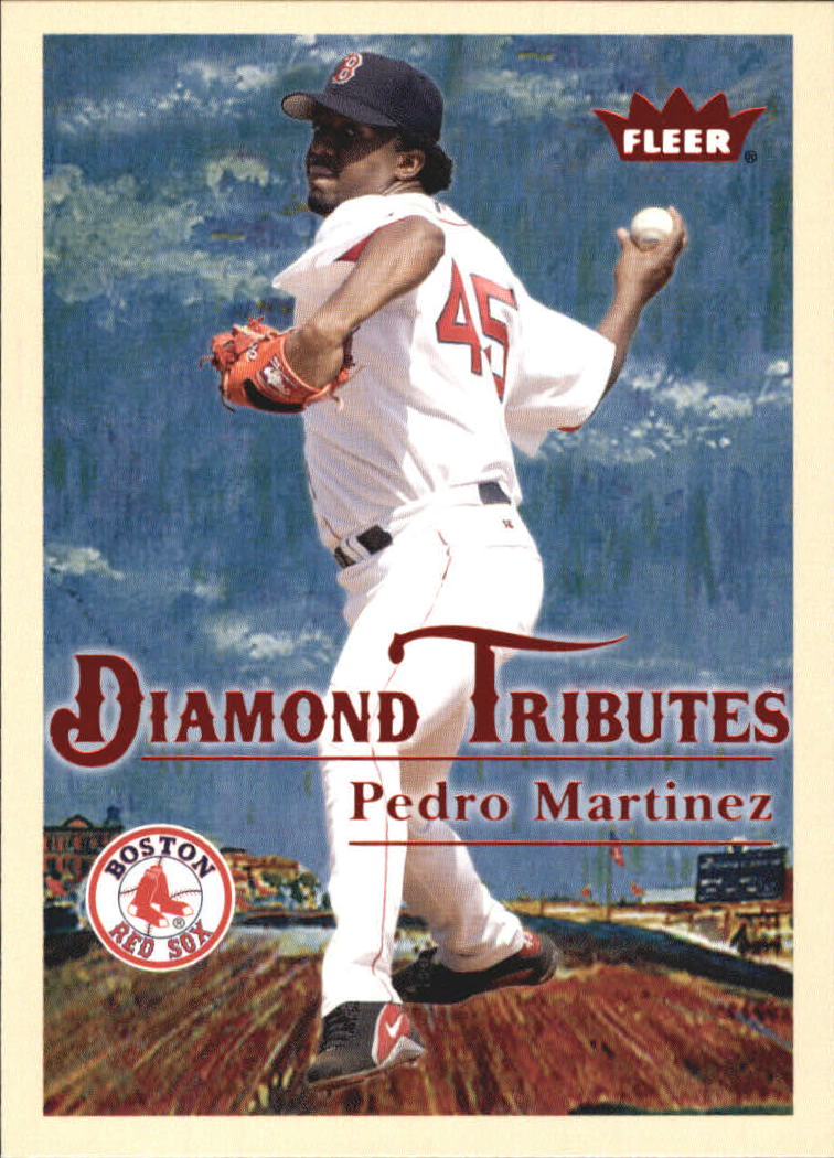 2005 Fleer Tradition Diamond Tributes #8 Pedro Martinez