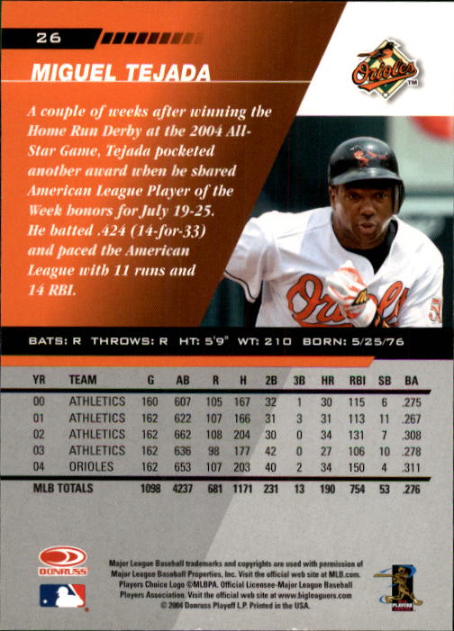 A8853- 2005 Leaf Baseball Card #s 1-200 +Rookies -You Pick- 15+ FREE US SHIP - Picture 51 of 369